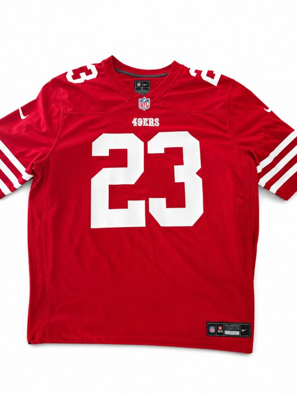 Nike San Francisco 49ers #23 [McCaffrey] NFL Jersey [L]